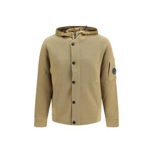 C.P. Company Men Reversible Merino Wool And Stretch Nylon Cardigan